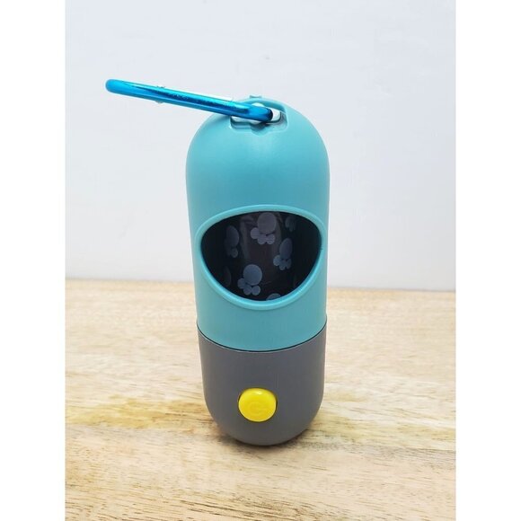 Dog Waste Poop Bags Green LED Flashlight - Picture 2 of 4